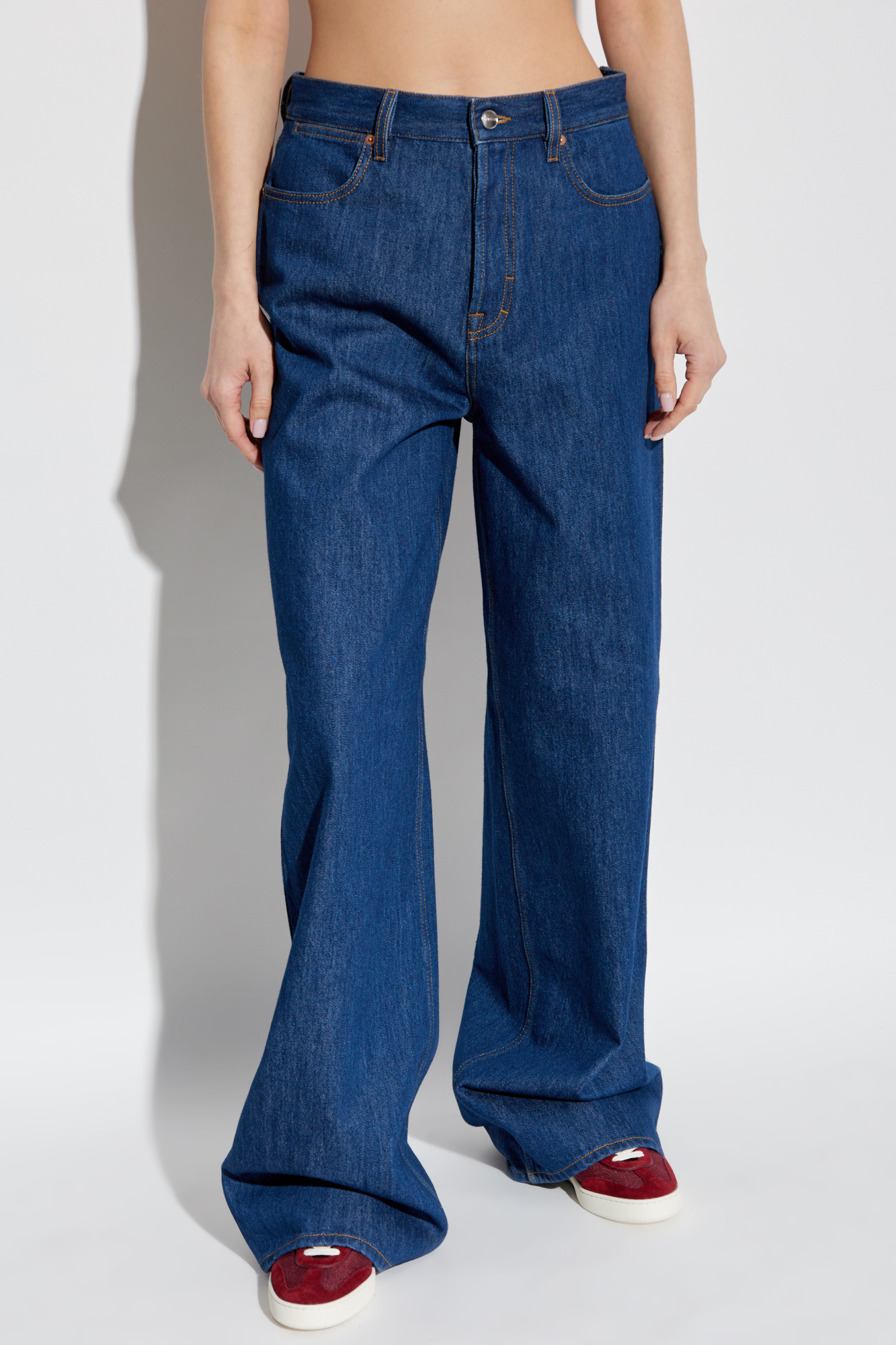 デニム・ジーパン GUCCI Women Denim Pants 812268XDC5F 4100 Navy 812268_XDC5F_4100_005_100_0000